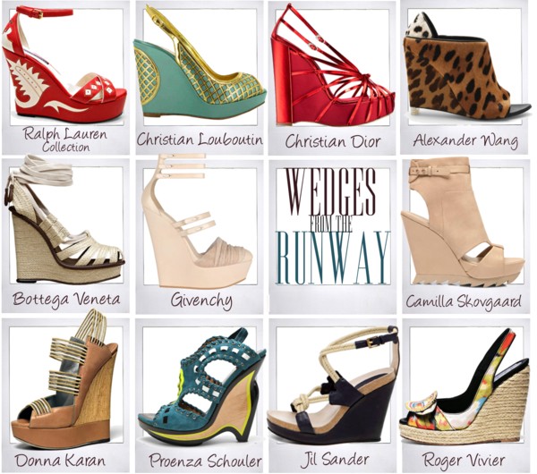 Wedges from the Runway