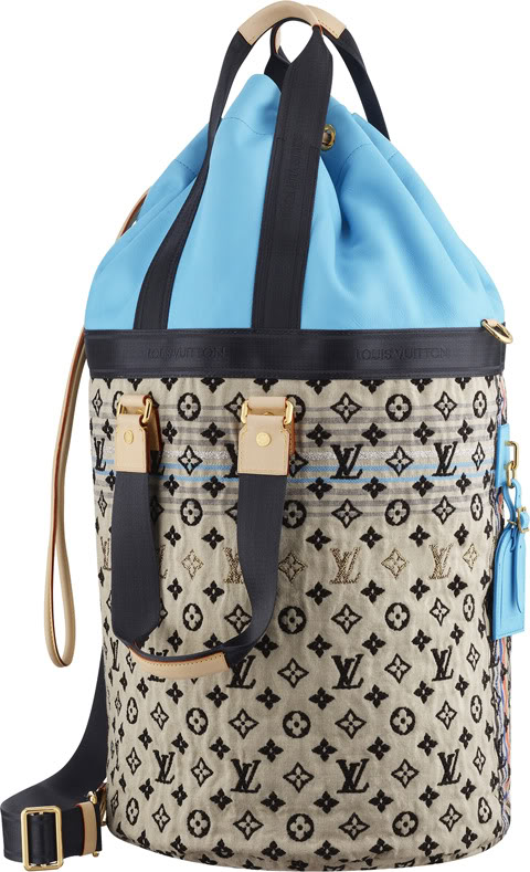 Louis Vuitton Cheche Bohemian Handbag Monogram Jacquard Neutral
