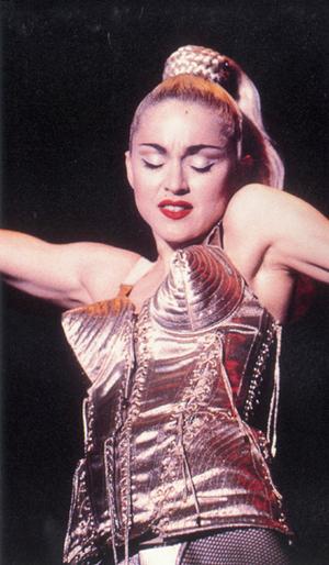 Madonna 1990 in Gaultier