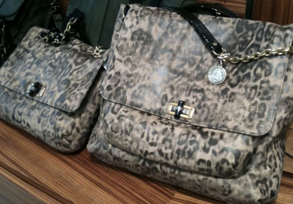 Medium and Large Happy LeopardPrint Shoulder Bag