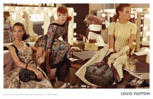 Louis Vuitton featuring Karen Elson, Christy Turlington, Natalia Vodianova 