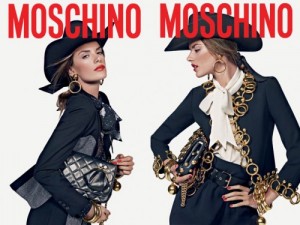Moschino featuring Alessandra Ambrosio 
