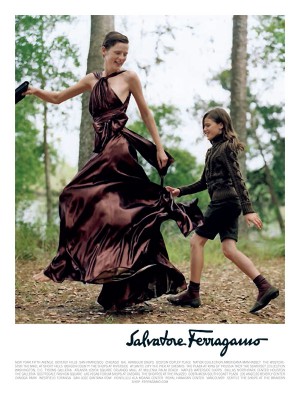 Salvatore Ferragamo featuring Stella Tennant