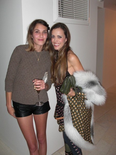The most fashionable It-girl Alexa Chung with me