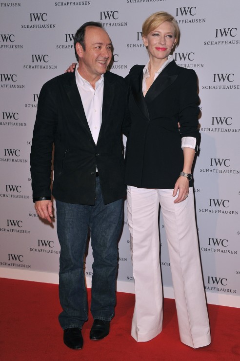 Hollywood in Geneva: Kevin Spacey with Cate Blanchett