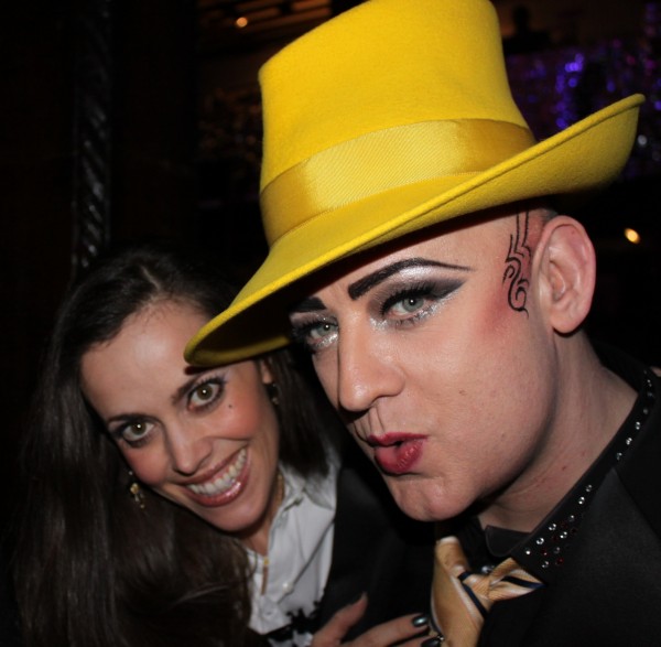 Boy George with me