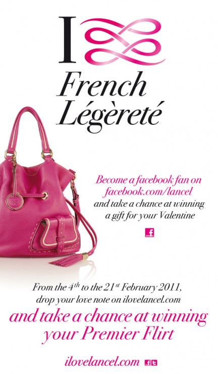 Your chance to win Lancel's "Anguille" Bag