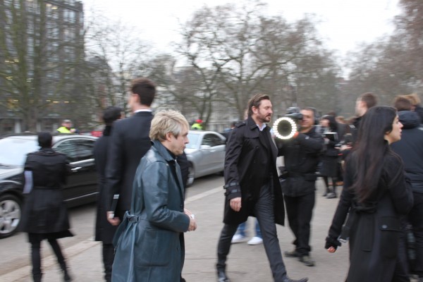 Duran Duran arrives: Nick Rhodes & Simon Le Bon