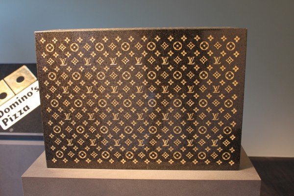 Untitled (LV), Marble and gold, 2011