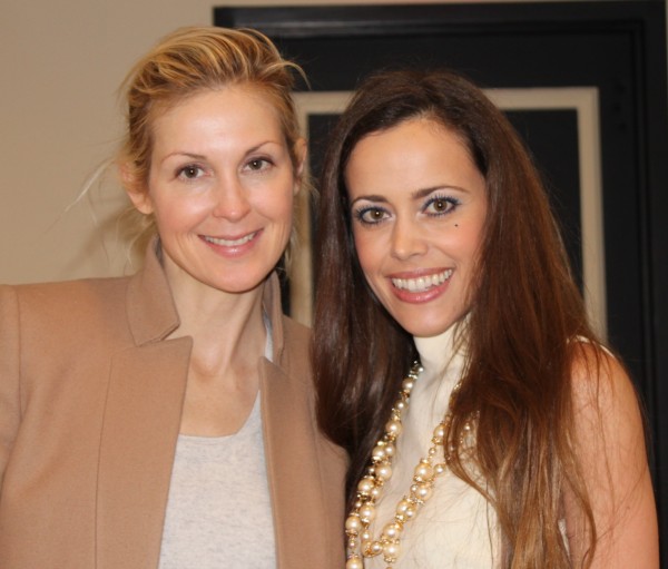 Kelly Rutherford with me
