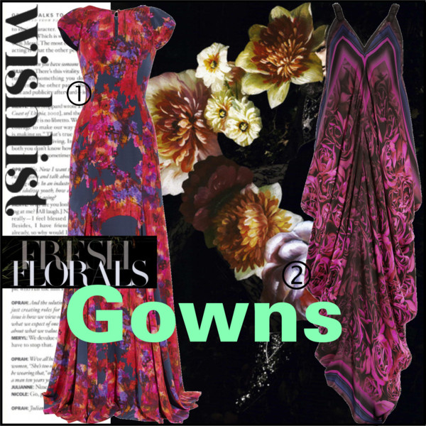 Fresh Florals- Gowns