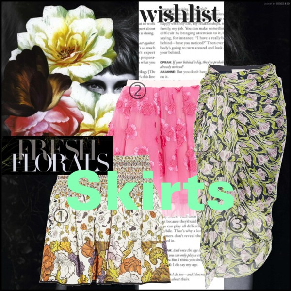 Fresh Florals- Skirts