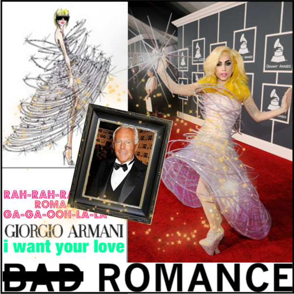 Lady Gaga Goes Armani