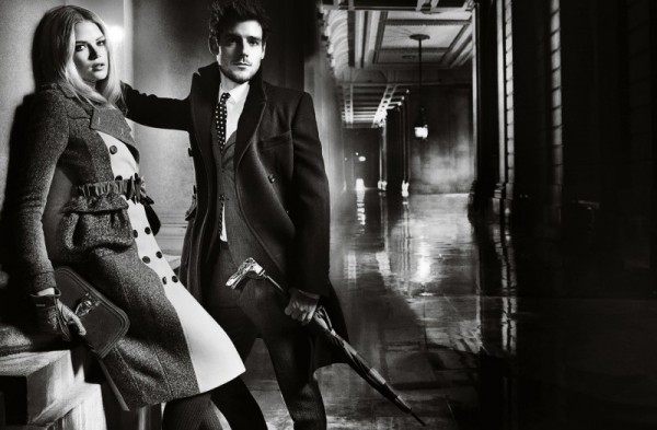 1burberry autumn winter 2012 ad campaign featuring gabriella wilde and roo panes