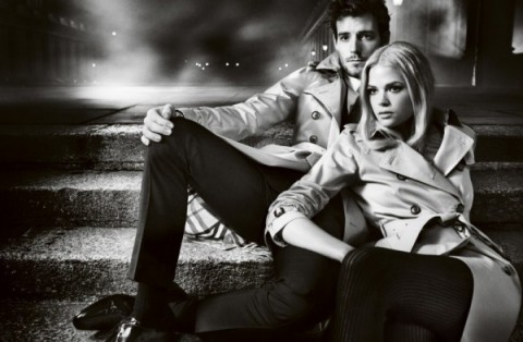 3burberry autumn winter 2012 ad campaign featuring gabriella wilde and roo panes-1