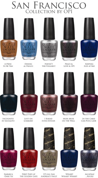 Collection SF by OPI