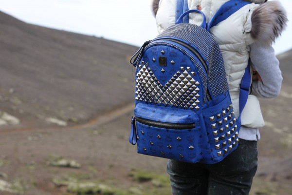 MCM Studded Backpack - Hiking Iceland