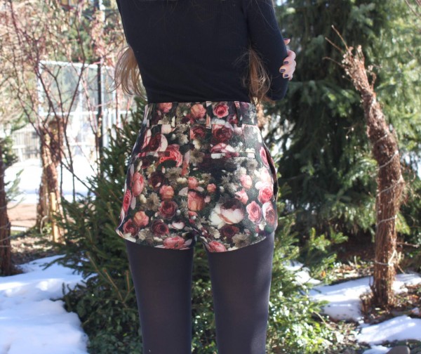 Givenchy floral shorts