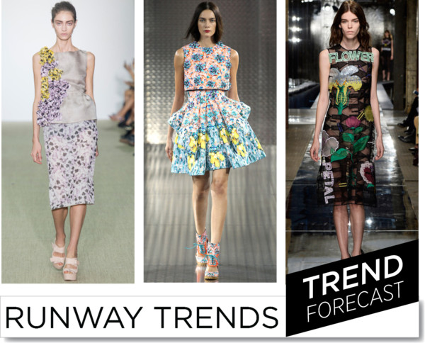 Floral SS2014 Fashion Trend