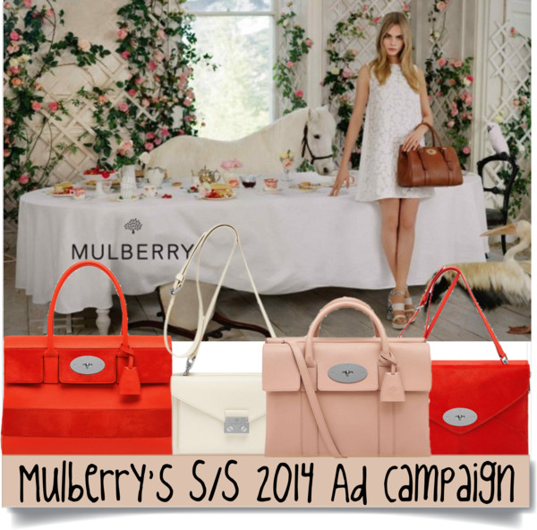 Mulberry S:S 2014 Ad Campaign-Cara