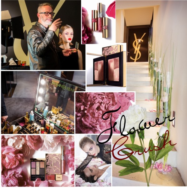 YSL Flower Crush Makeup Spring 2014 Collection Press Launch