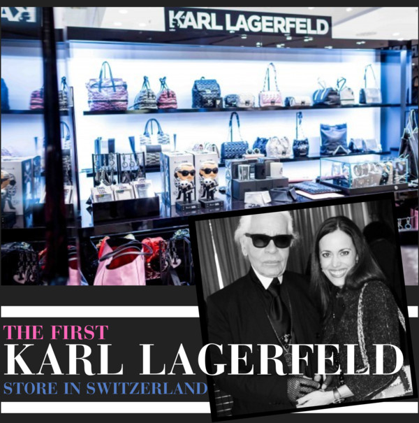 The First Karl Lagerfeld Store in Switzerland revealed by Sandra Bauknecht