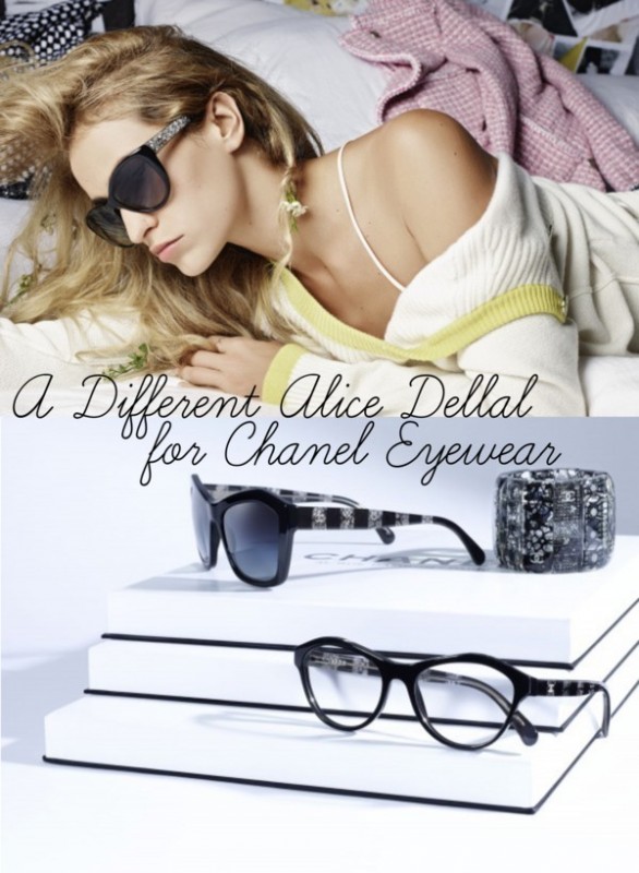 Alice Dellal for Chanel Eyewear