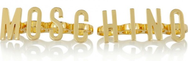 Moschino Finger Rings