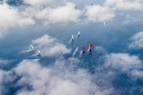 Loro Piana Superyacht Regatta 2014 From above