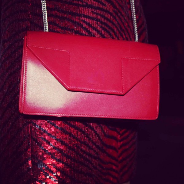 Betty Bag in red by Saint laurent