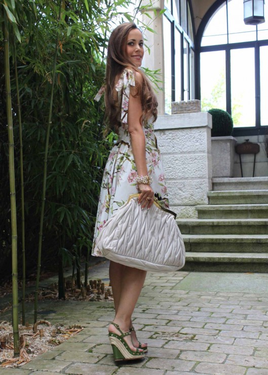Sandra Bauknecht in Dolce & Gabbana Floral 3