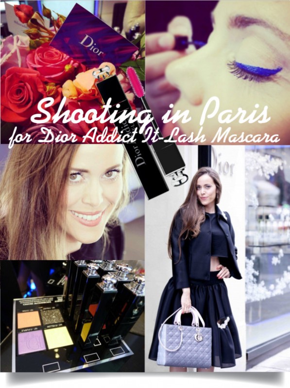 Shooting in Paris for Dior addict It-Lash Mascara-Sandra-Bauknecht
