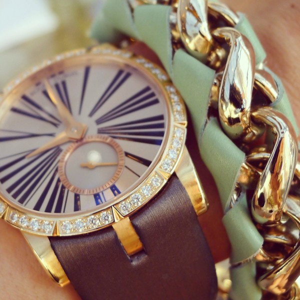 Roger Dubuis Watch and Chloé Bracelet