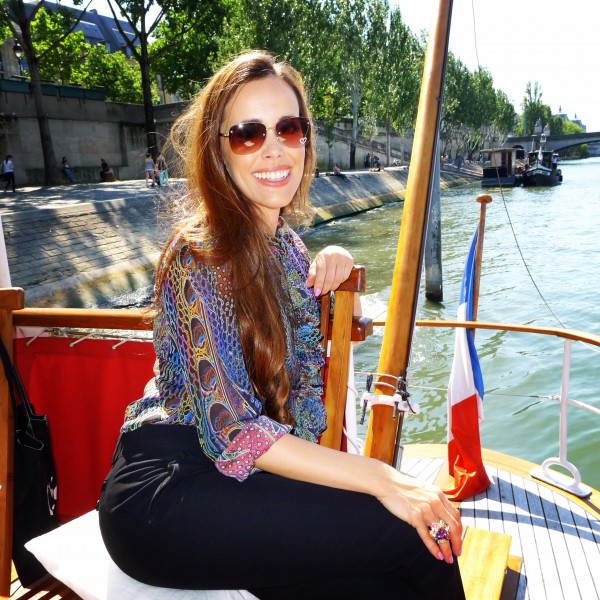 Sandra Bauknecht Boat Tour in Paris