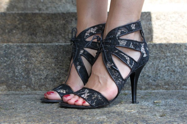 Givenchy Shoes Floral Lace