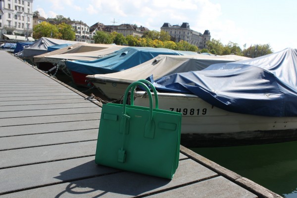 Mint green Saint Laurent Bag