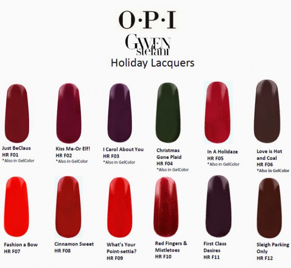 OPI-Holiday-2014-Gwen-Stefani-Nail-Lacquer- Collection