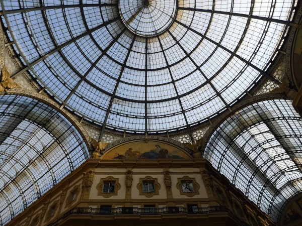 Galleria in Milano in Italy