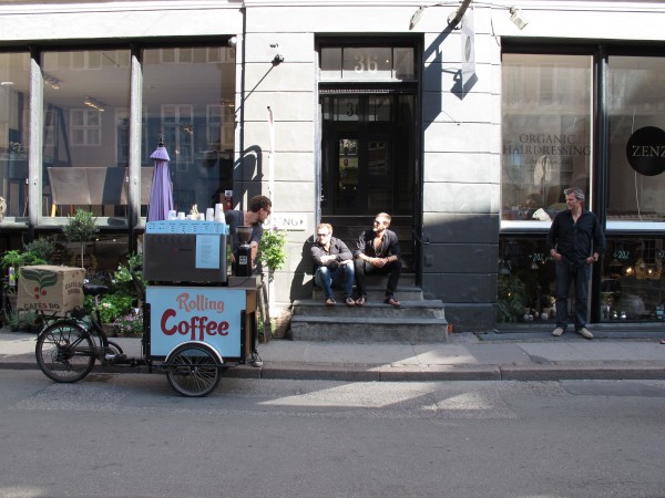 Mads and Mikkels favourite coffee cart.