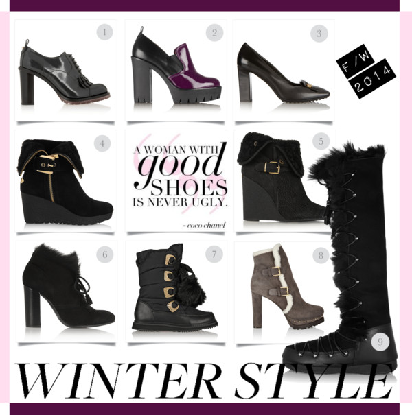 Winter Style-Winter Shoes FW2014