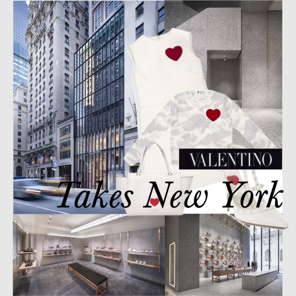 Valentino Takes New York