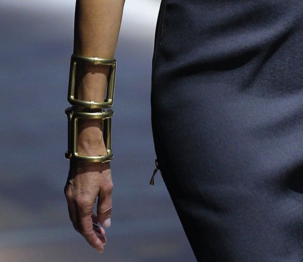 Stacked cuffs by Lanvin SS15