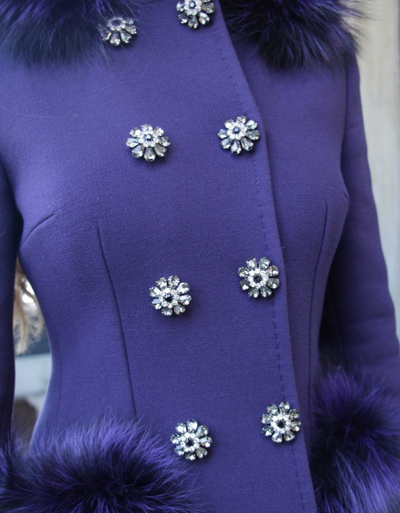 Dolce & Gabbana Close Fur Coat