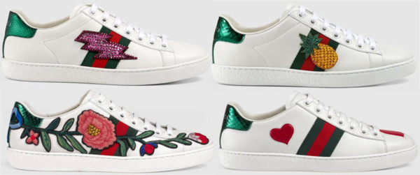 gucci kiss sneakers
