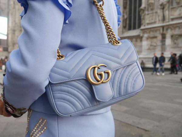 gucci marmont bag street style