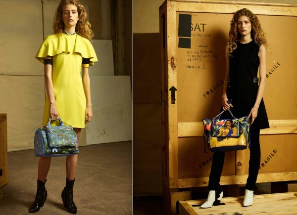 Louis Vuitton 2017 Pre-owned Jeff Koons Mona Lisa Backpack - Green