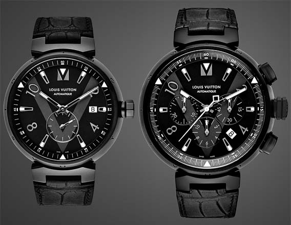 Pre-Basel 2015: Introducing The Louis Vuitton Tambour éVolution In Black  (With Specs And Prices)