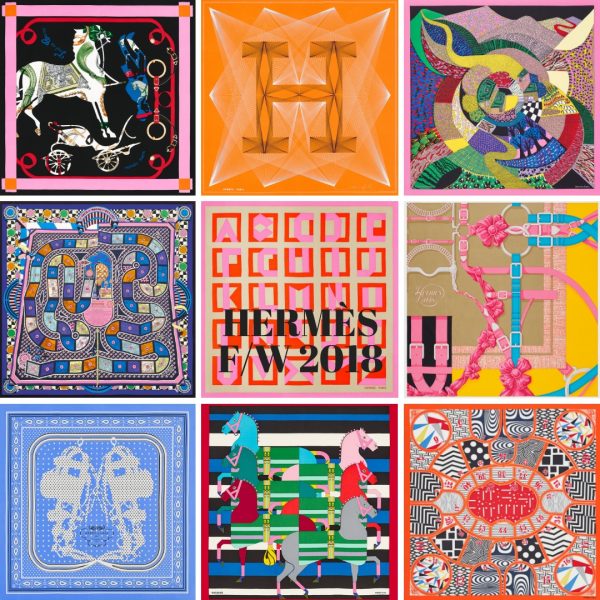 hermes scarf 2018 collection