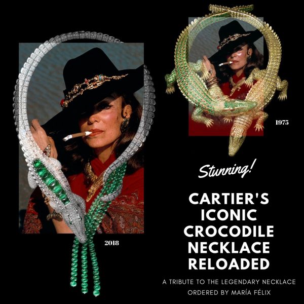 cartier crocodile necklace price