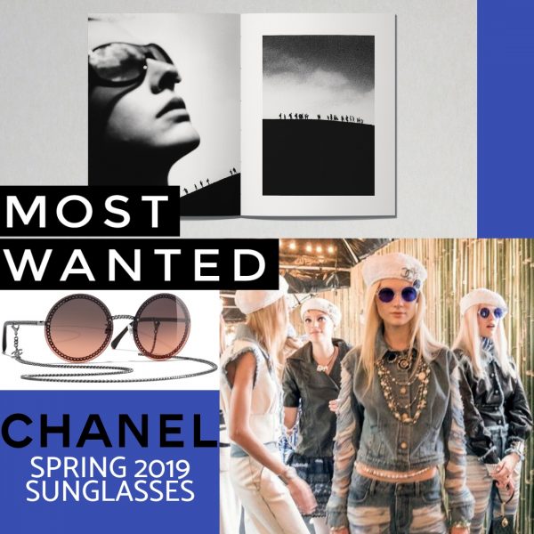 Chanel CC Chain-Link Sunglasses  Chanel chain, Sunglasses, Chain link